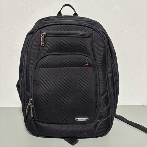 Samsonite Luggage Backpack Laptop TSA Friendly Carry On Black Tablet Pockets - Picture 1 of 16